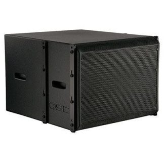 QSC 18-inch Subwoofer Line Array Loudspeaker (Black) - WL118-sw-BK (Discontinued)