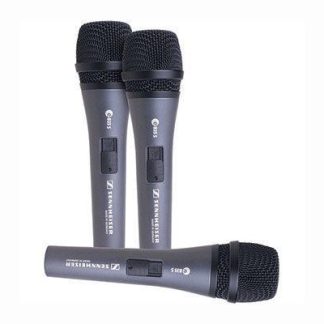 Sennheiser e835-S microphones with MZQ800 clips (3-Pack) - 507359