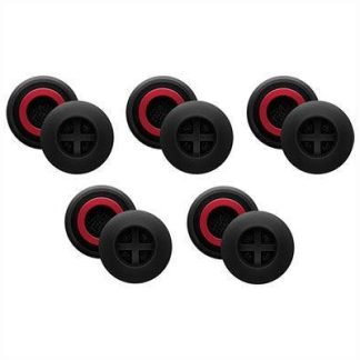 Sennheiser FOAM EAR ADAPTER “S” (5) Pairs of memory foam ear adapter in size small (red identifier) for IE 40, IE 400 and IE 500 - 507491