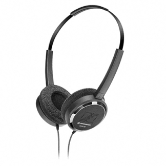 Sennheiser HP 02-140 On-ear headphones with adjustable headband - 55 in. cable, 90° plug (Box of 20) - 505966