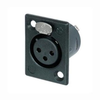 Sennheiser NC3FP-B 3-pin XLR socket
