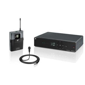 Sennheiser XSW 1-ME2-A Wireless lavalier set. Includes (1) EM XSW 1, (1) SK XSW, (1) ME 2-II lavalier microphone (omnidirectional, condenser) and (1) NT 12-5 CW, frequency range: A (548 - 572 MHz) - 506980