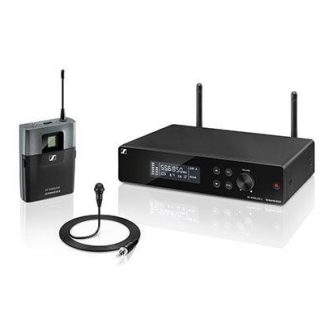 Sennheiser XSW 2-ME2-A Wireless lavalier set. Includes (1) EM XSW 2, (1) SK XSW, (1) ME 2-II lavalier microphone (omnidirectional, condenser) and (1) NT 12-5 CW, frequency range: A (548 - 572 MHz) - 507122
