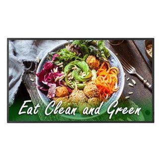 Sharp 55" 4K 3840X2160 Ultra-HD LED LCD Display 500 nits, 24/7 - PN-HY551