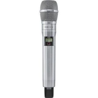 Shure ADX2FD/K9N Digital Handheld Wireless Microphone Transmitter with KSM9 Capsule (Nickel)