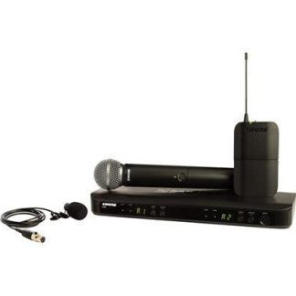 Shure BLX1288/W85 BLX1288 COMBO W/WL185 AND SM58