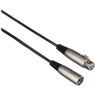Shure C100J 100' Hi-Flex® Cable, Chrome XLR Connectors