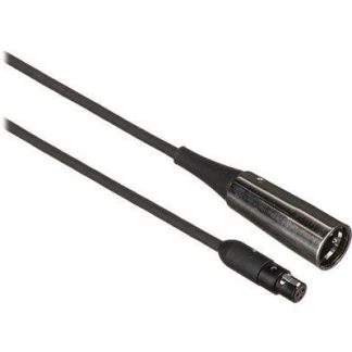 Shure C25B 25' Heavy-Duty Cable, Black XLR Connector on Microphone End