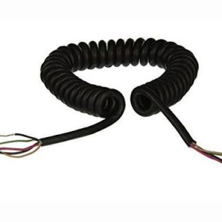Shure C29C 6' Coiled Cable (4-Conductor, 2 Shielded), Used with 527B