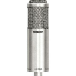 Shure KSM353/ED Premier Bi-Directional Ribbon Microphone with Roswellite™ Ribbon Technology