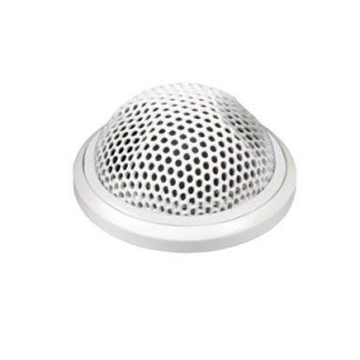 Shure MX395W/BI Microflex Low-Profile Figure-8 Boundary Microphone for Installs (White)