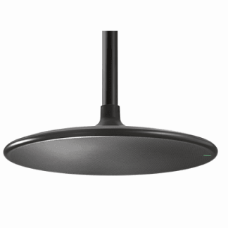 Shure MXA920B-R Ceiling Array Microphone, Round (Black)