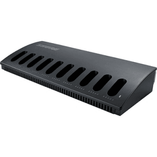 Shure MXCWNCS-US 10-Bay Networked Charging Station for SB930 Batteries (US)