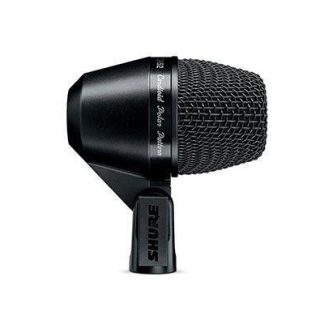 Shure PGA52-XLR Cardioid swivel-mount dynamic kick-drum microphone - XLR-XLR cable