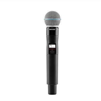 Shure QLXD2/B58 Handheld Transmitter with Beta®58A Microphone