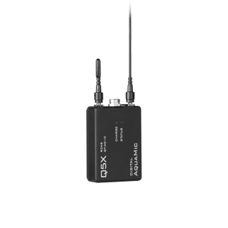 Shure QTAD10AL Q5X AquaMic Long Life Waterproof Flexible Bodypack Transmitter