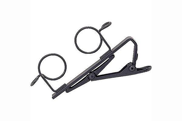Shure RK183T2 Dual Mount Tie-Clip for MX183, MX184, MX185, WL183, WL184 and WL185 (Contains Two)