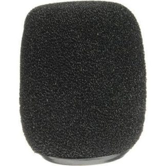 Shure RK183WS Black Snap-Fit Foam Windscreens for MX183, MX184, MX185, BETA 98, WH30, WL183, WL184, WL185 (Contains Four)