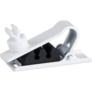 Shure RPMDL4STC/W SINGLE TIE CLIP, WHITE, QTY. 3