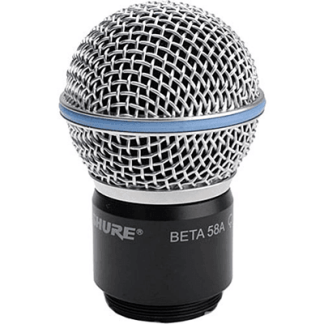 Shure RPW118 Wireless Beta58A Cartridge, Housing Assembly and Matte Grille (Limit One)