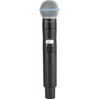Shure ULXD2-SM58 VHF Digital Handheld Wireless Microphone Transmitter with SM58 Capsule - ULXD2/SM58=-J50A