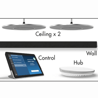 Shure Stem Ceiling Beamforming Microphone Array for Large Conference Room Bundle - SQ7138050