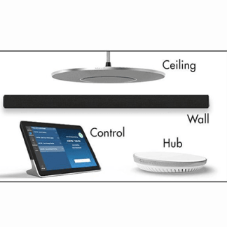 Shure Stem Ceiling Beamforming Microphone Array Bundle for Medium Conference Room - SQ7570272