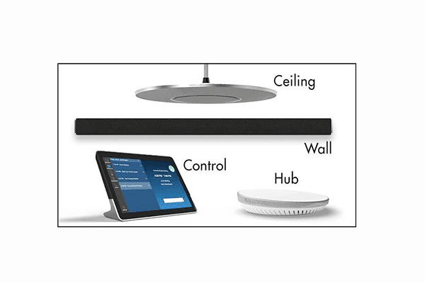 Shure Stem Ceiling Beamforming Microphone Array Bundle for Medium Conference Room - SQ7570272
