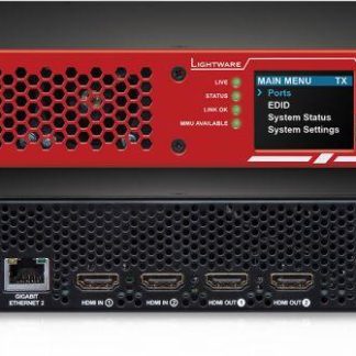 Lightware UBEX-Pro20-HDMI-F100 RED Optical AV Over IP Video System for 10G Networks - 91820001