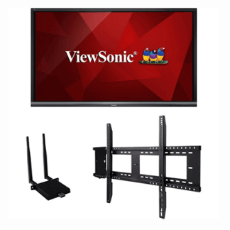 Viewsonic IFP6550-E1 - 65" ViewBoard 4K Ultra HD Interactive Flat Panel Bundle - 65" LCD
