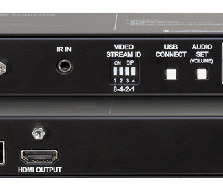 Lightware VINX-110AP-HDMI-DEC AV Over IP Scaling Multimedia Extender with USB K+M, RS-232 and IR - 91810010