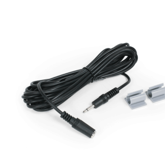 Williams Sound WCA 007 WC 3.5mm male to 3.5mm female cable with mounting clips (12 ft)