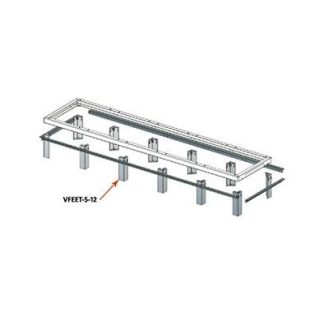 Middle Atlantic VFEET-2-12 2BAY VRK FOOT SET,12 FLOO