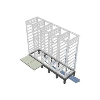 Middle Atlantic RIB-2-SNE24-42 2 BAY RIB,24W,42DP SNE