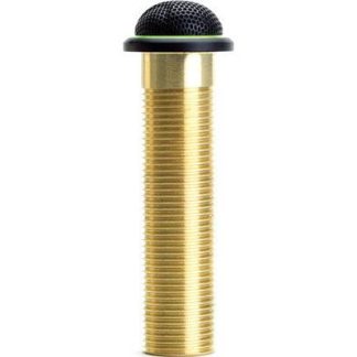 Shure MX395B/O-LED Microflex Low-Profile Omnidirectional Boundary Microphone with Logic-Control LED for Installs (Black)