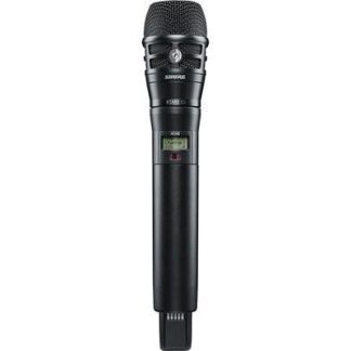 Shure ADX2/K8B Digital Handheld Wireless Microphone Transmitter with KSM8 Capsule (Black)