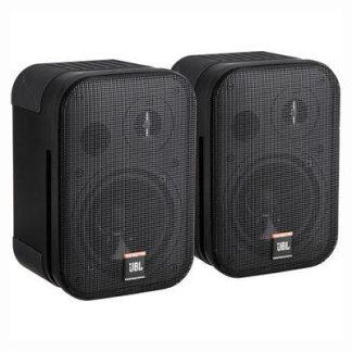JBL C1PRO 5" Two-Way Professional Compact Loudspeaker (Pair, Black)
