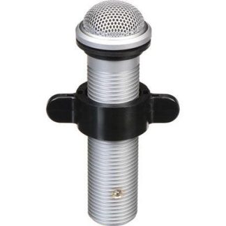 Shure MX395AL/O Microflex Low-Profile Omnidirectional Boundary Microphone for Installs (Silver)