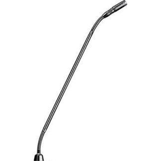 Shure MX415RLPDF/C 15" Cardioid Dualflex Gooseneck Microphone with Red Light Ring (Black)