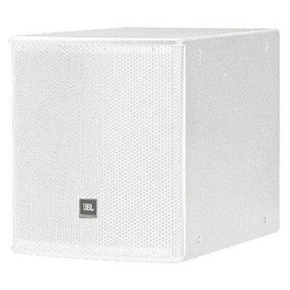 JBL ASB6112-WH Front-Firing Subwoofer (White)