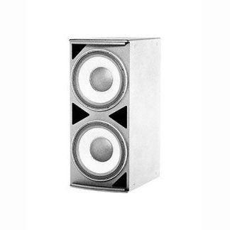 JBL ASB6125-WH Dual 15" Front-Firing Subwoofer (White)