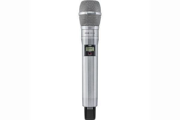 Shure ADX2/K9N Digital Handheld Wireless Microphone Transmitter with KSM9 Capsule (Nickel)