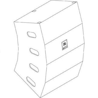 JBL JBL-P3237MX Vertical Transporter Cover for (4) SRX910LA