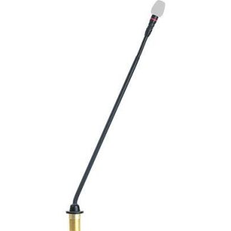 Shure MX415R/N 15" Microflex Gooseneck Microphone with Top Light Ring and Preamp (No Capsule)