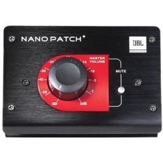 JBL NPATCH BLK Nano Patch+ Compact 2-Channel Passive Volume Controller