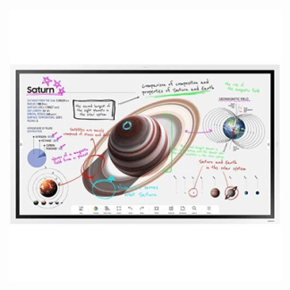 Samsung WM65B 65in FLIP PRO 55in All-in-One Digital Flipchart Collaborative Display