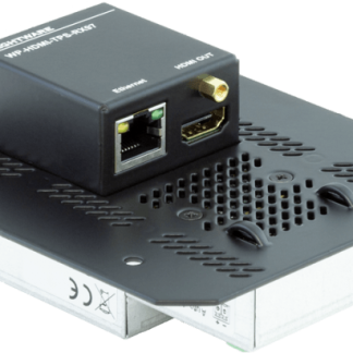 Lightware WP-HDMI-TPS-RX97-FP-8AT Wallplate (WP) TPS Extender for Single CATx Cable with PoE - 91540094