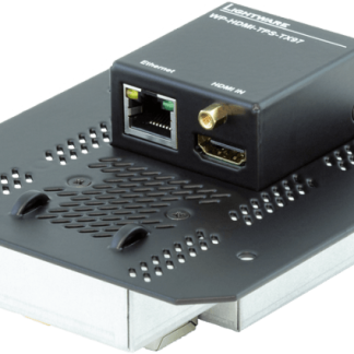 Lightware WP-HDMI-TPS-TX97-FP-8AT Wallplate (WP) TPS Extender for Single CATx Cable with PoE - 91540090