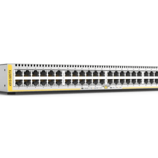 Allied Telesis AT-X510DP-52GTX STACKABLE GIGABIT TOP OF RACK DATACENTER SWITCH 48X10/100/1000T