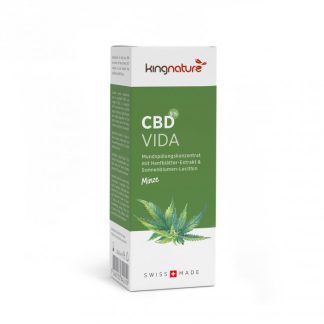 Kingnature CBD Vida Mundspülung 5 % Pip Fl 28.8 ml
